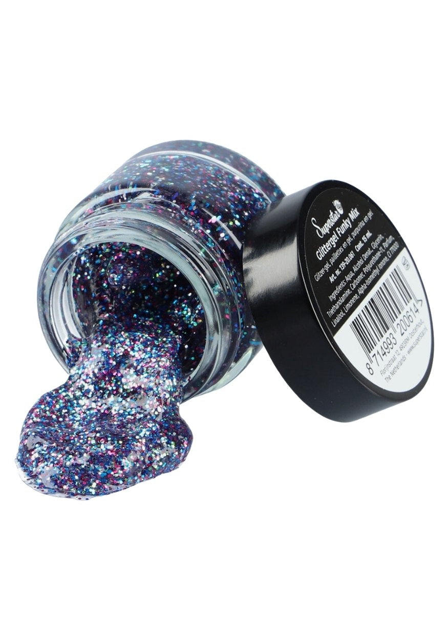 Gel Superstar Glitter Funky (Huid&Haar) 15ml - Festivales