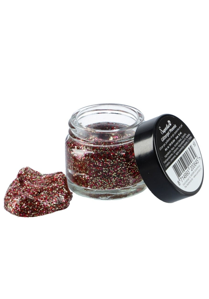 Gel Superstar Glitter Phoenix (Huid&Haar) 15ml - Festivales