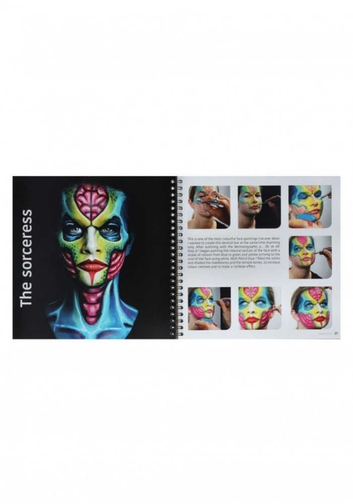 Schminkboek Fearsome Faces Matteo Arfanotti and Superstar - Festivales
