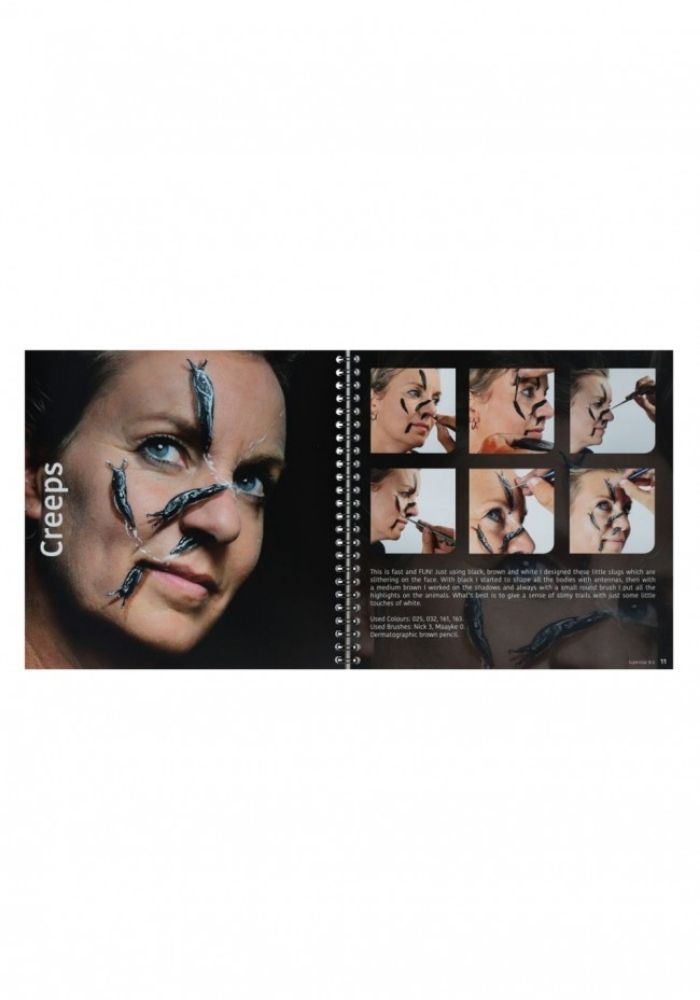 Schminkboek Fearsome Faces Matteo Arfanotti and Superstar - Festivales