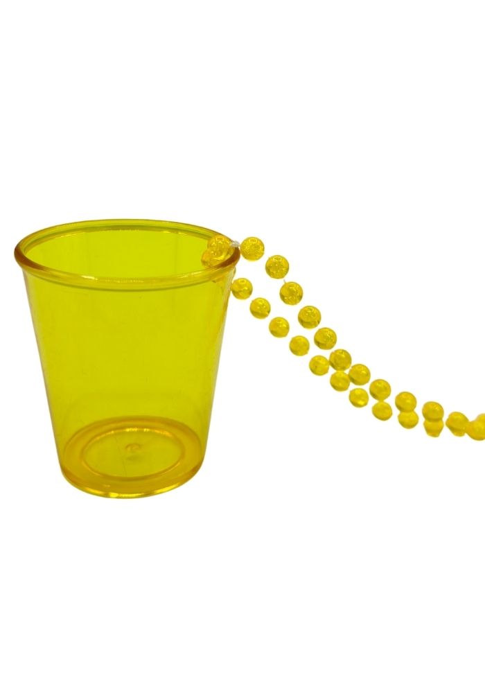 Shotglaasje Ketting Geel - Festivales