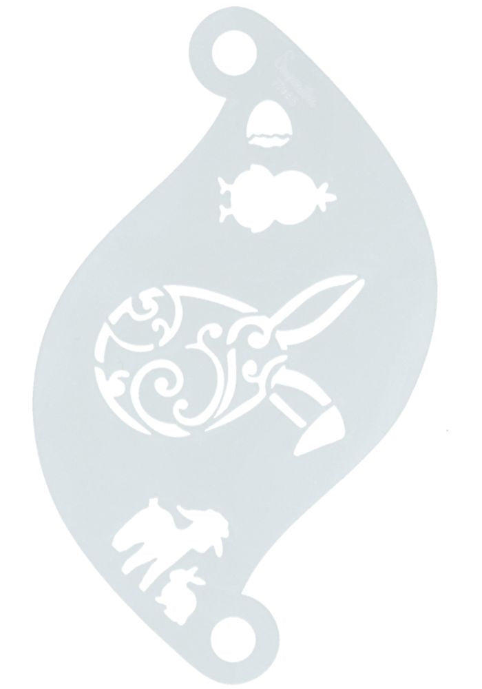 Face Paint Stencil Superstar Easter Joy 77085 - Festivales