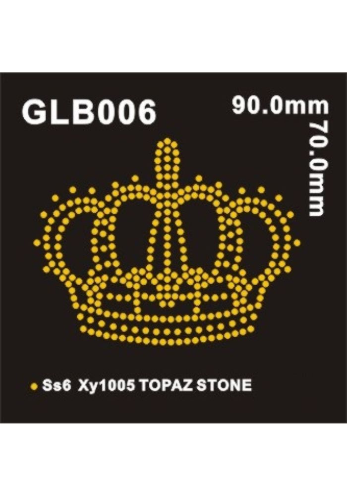 Strass Embleem - Kroon - Festivales