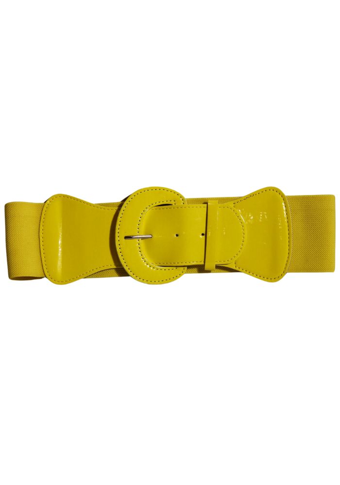 Stretchriem Neon Geel - Festivales