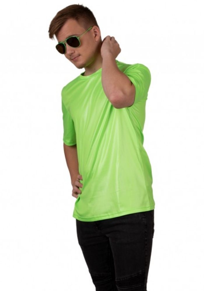 T-shirt Neon Groen Heren - Festivales