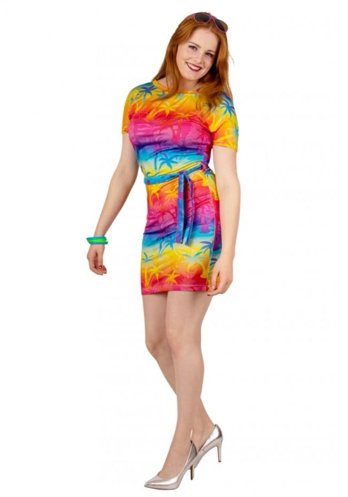 T-shirt Jurk Tropicana - Festivales
