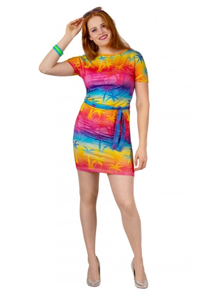T-shirt Jurk Tropicana - Festivales