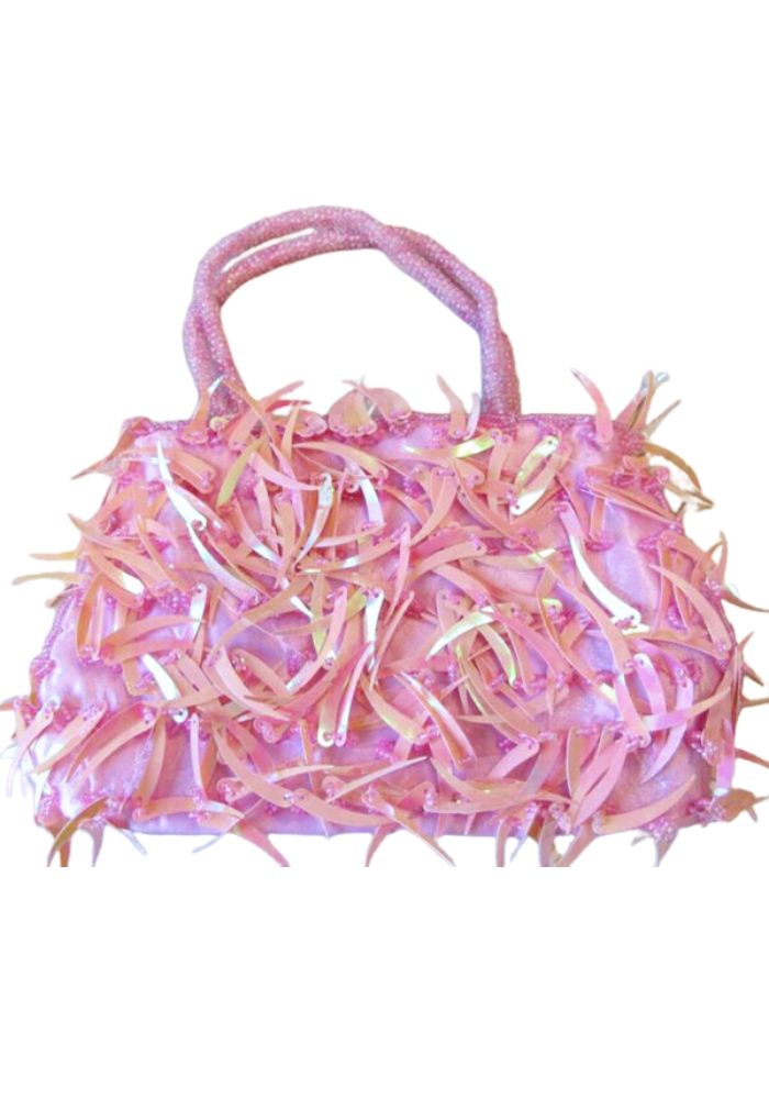 Tasje Maan Pailletten Roze - Festivales