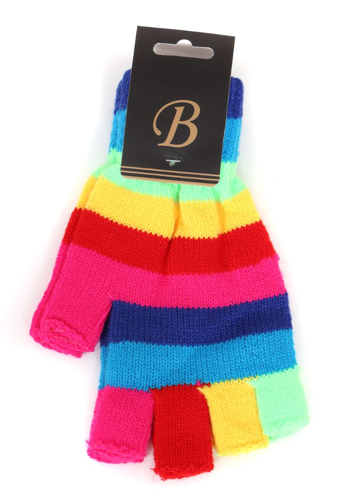 Vingerloze Handschoentjes Regenboog - Festivales