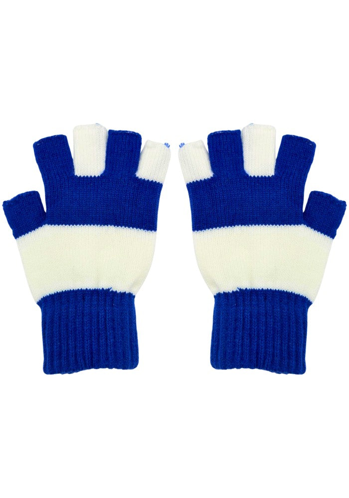 Vingerloze Handschoentjes Blauw/Wit - Festivales