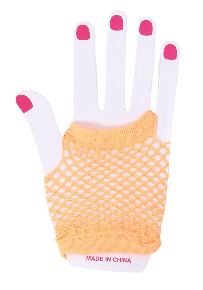 Handschoentjes Netje Oranje Klein - Festivales