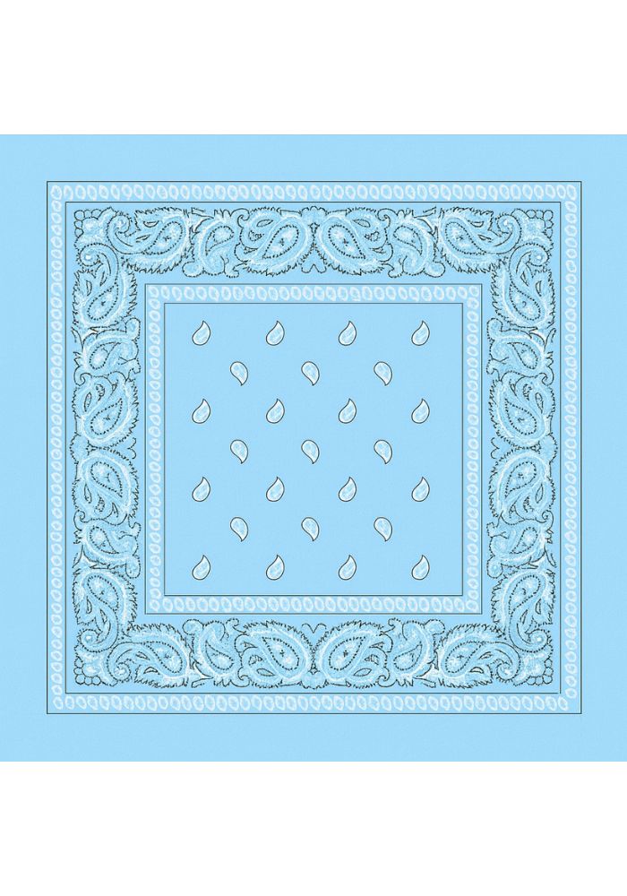 Zakdoek Licht Blauw - Festivales