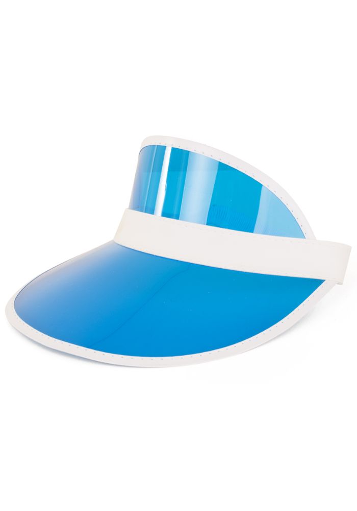 Zonneklep Blauw Doorzichtig - Festivales