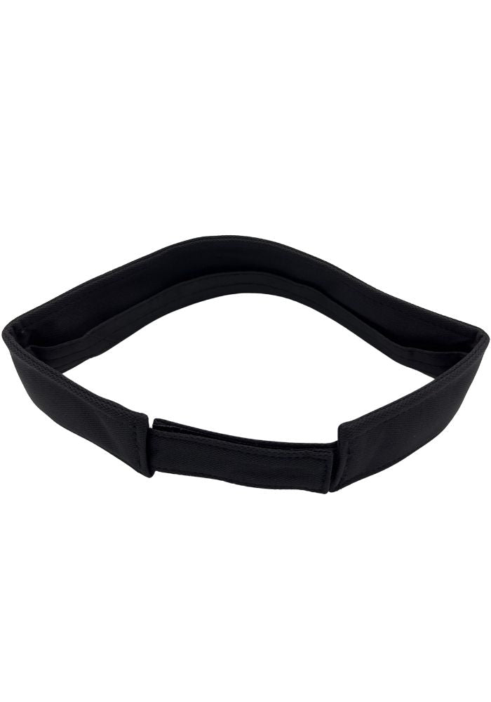 Zonneklep Strass Zwart - Festivales