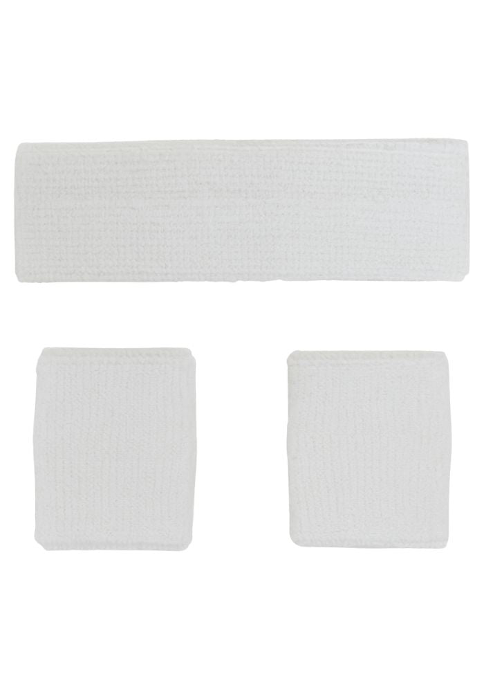 Zweetbandjes Set Wit - Festivales