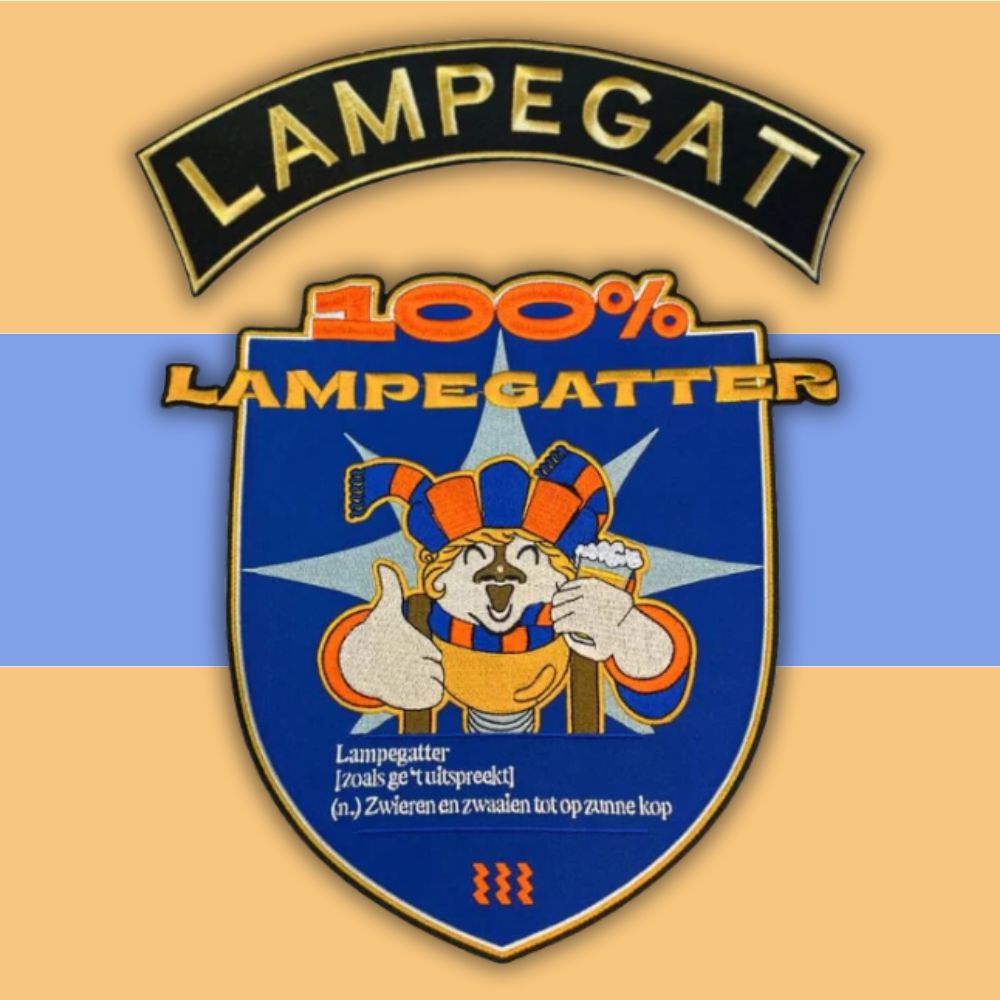 Lampegat rugemblemen collectie