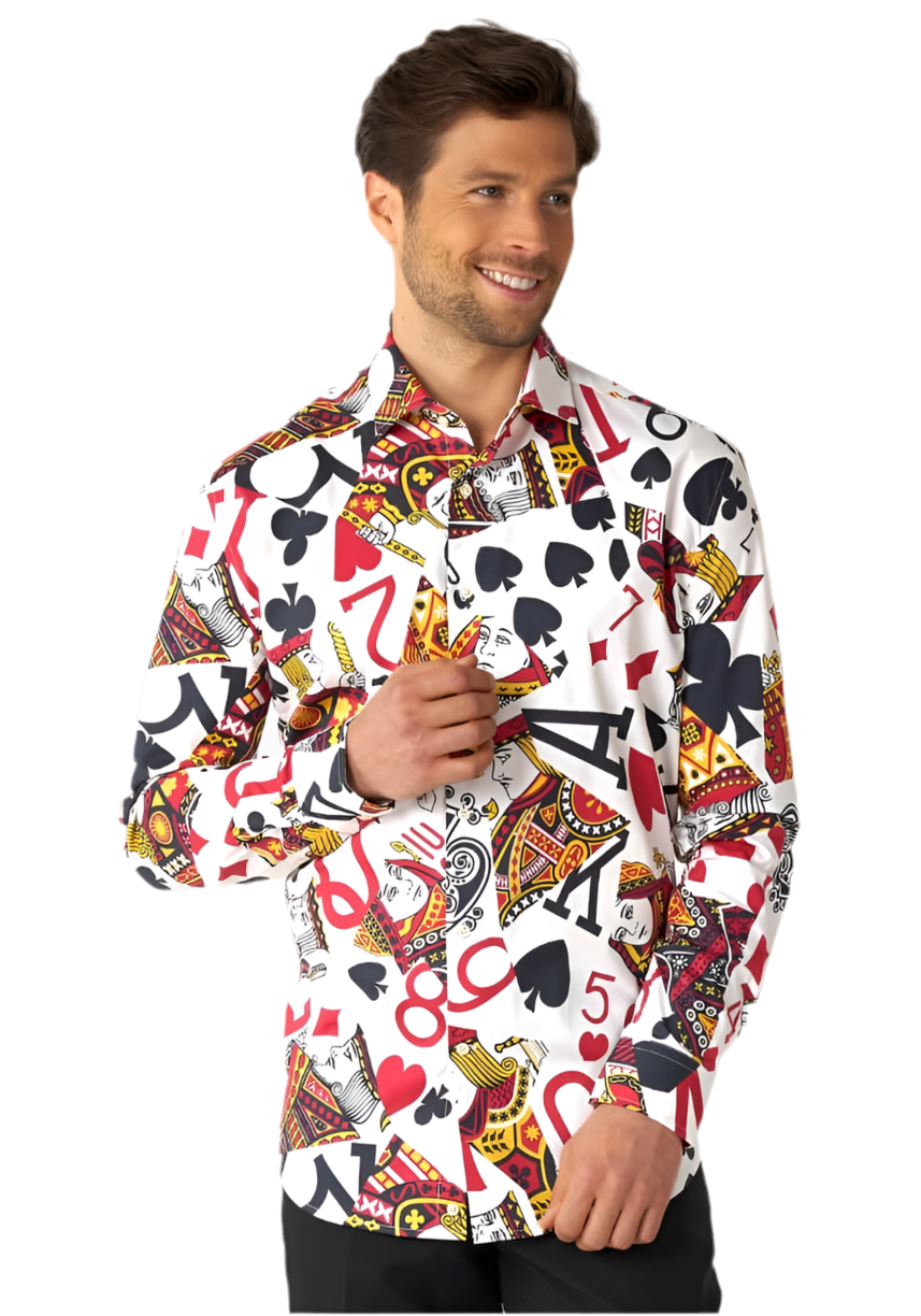 King of Clubs Overhemd Heren - OppoSuits - Festivales