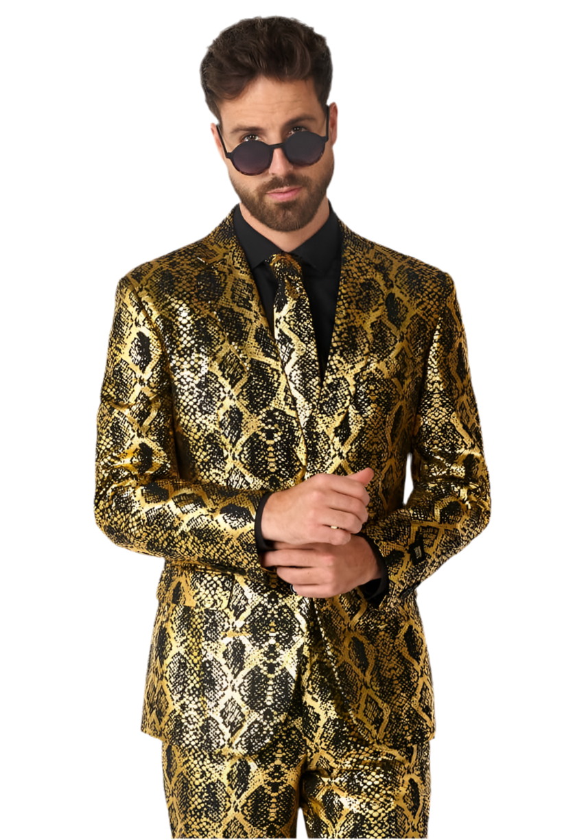 Carnavalsjas Kostuum Shiny Snake - OppoSuits - Festivales