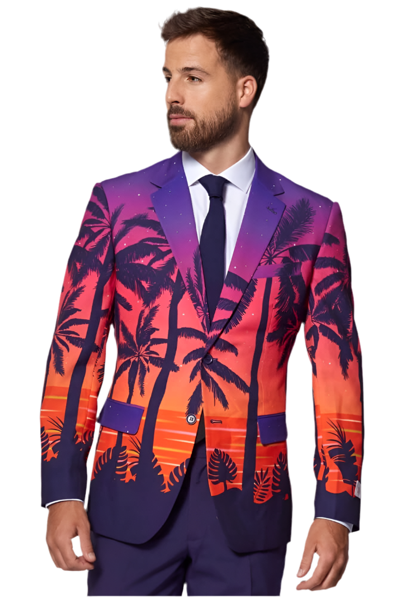 Carnavalsjas Kostuum Suave Sunset - OppoSuits - Festivales