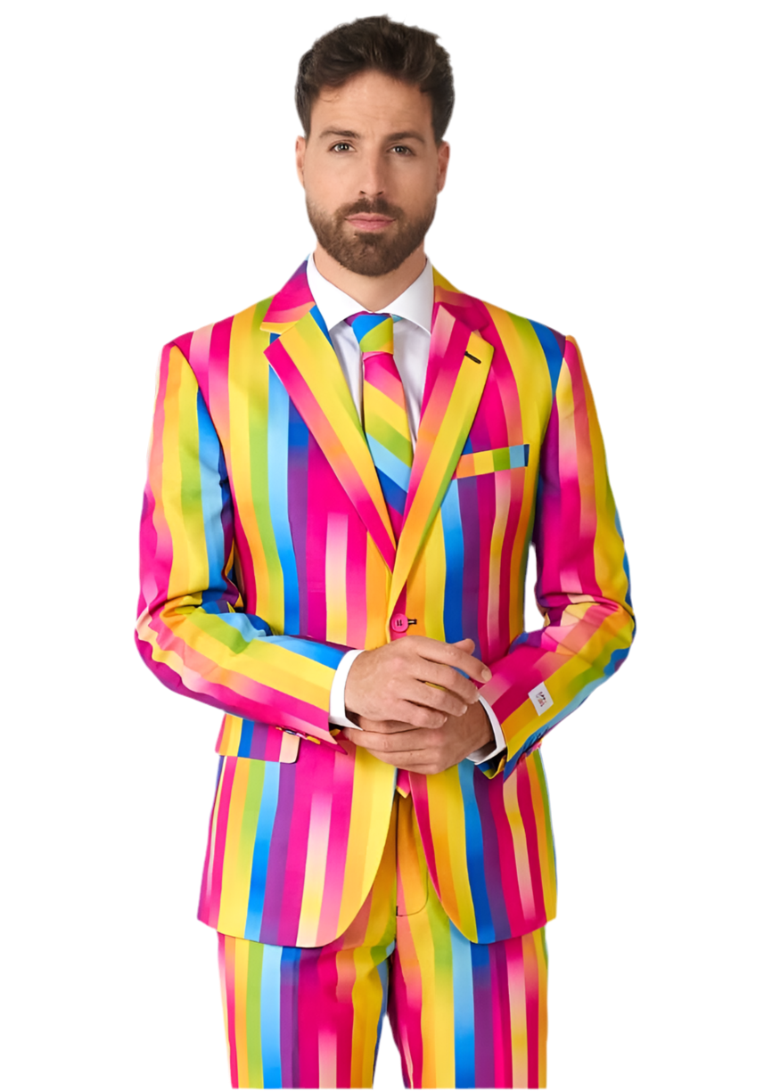 Carnavalsjas Kostuum Rainbow Glaze - OppoSuits - Festivales