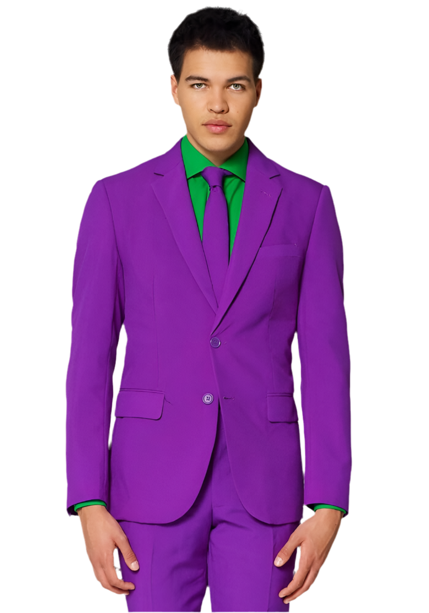 Carnavalsjas Kostuum Purple Prince - OppoSuits - Festivales