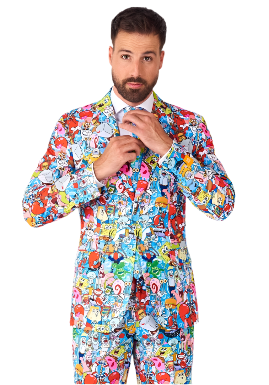 Carnavalsjas Kostuum SpongeBob™ Frenzy - OppoSuits - Festivales