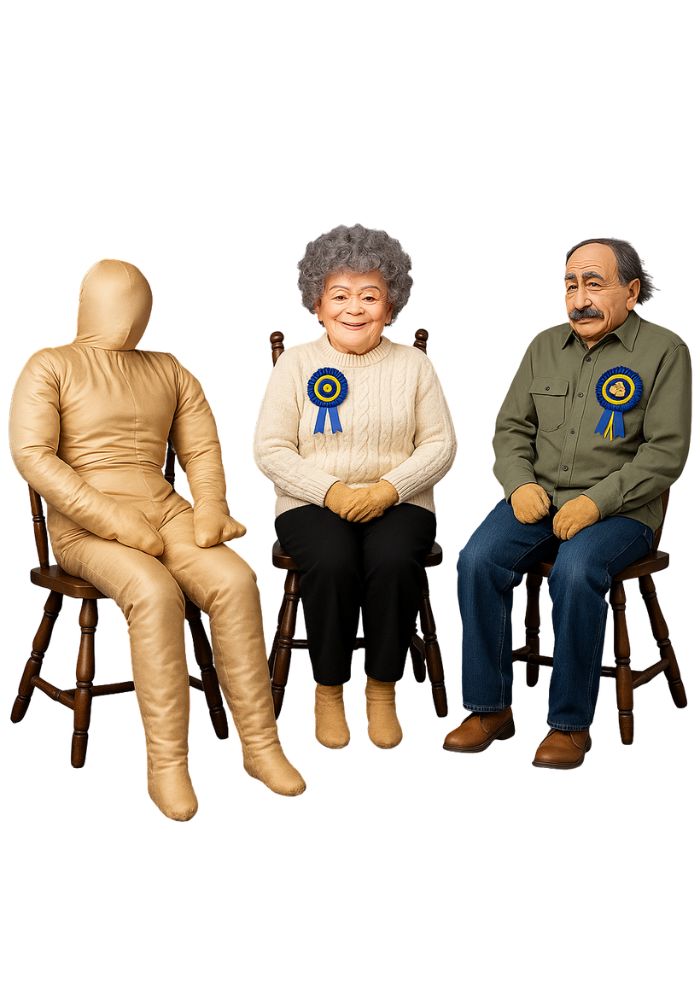 Opvulpop Sarah/Abraham (175cm) - Festivales