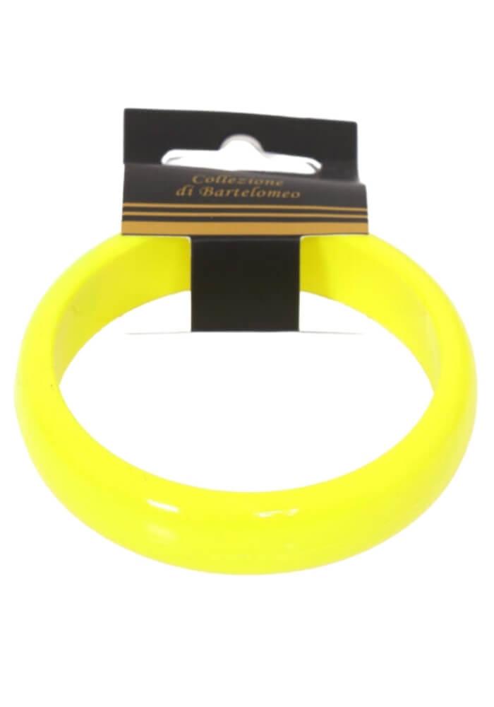 Armband Neon Geel 2cm - Festivales