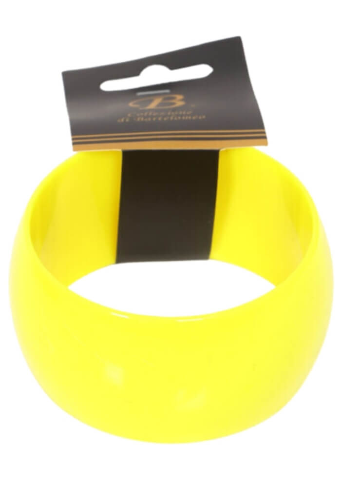 Armband Neon Geel 4cm - Festivales