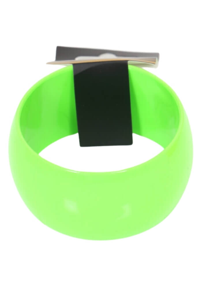 Armband Neon Groen 4cm - Festivales