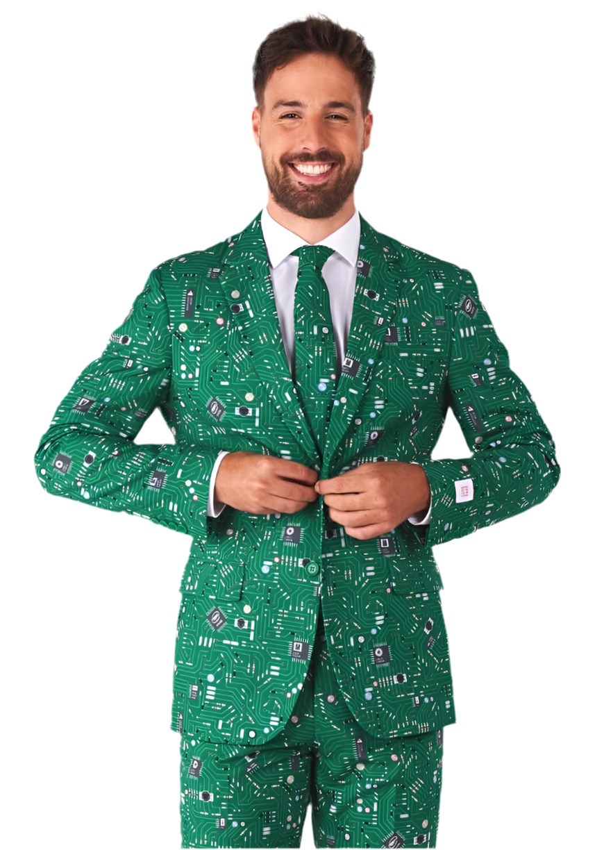 Carnavalsjas Kostuum Cool Circuit - OppoSuits - Festivales