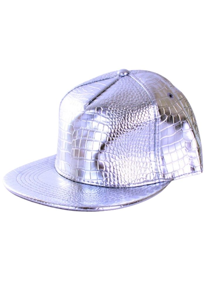 Baseball Cap Rapper Zilver - Festivales