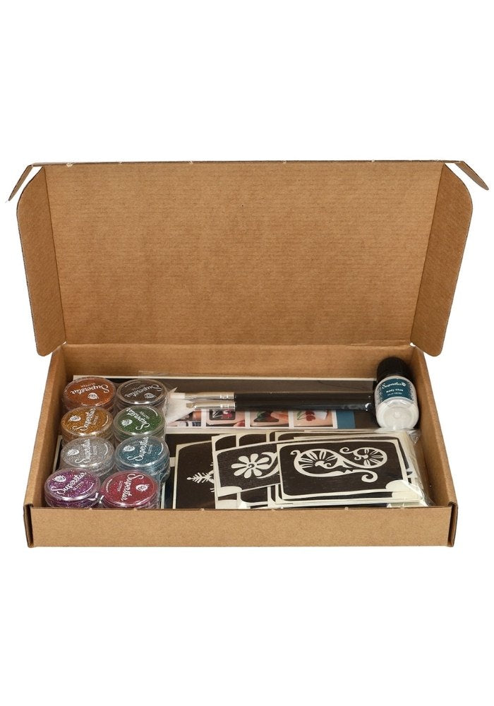 Big Festival Kit for Glitter Tattoos - Festivales