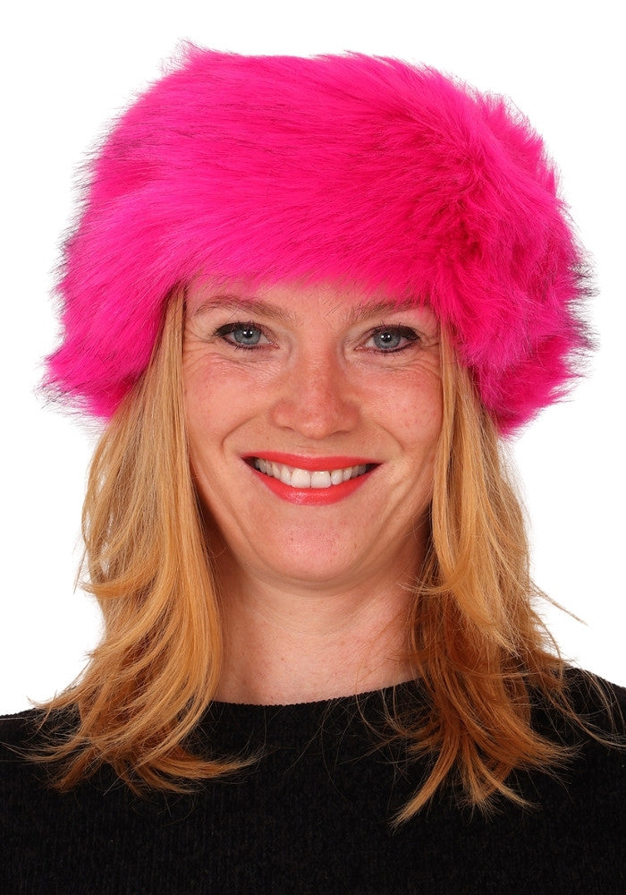 Hoofdband Bont Roze - Festivales