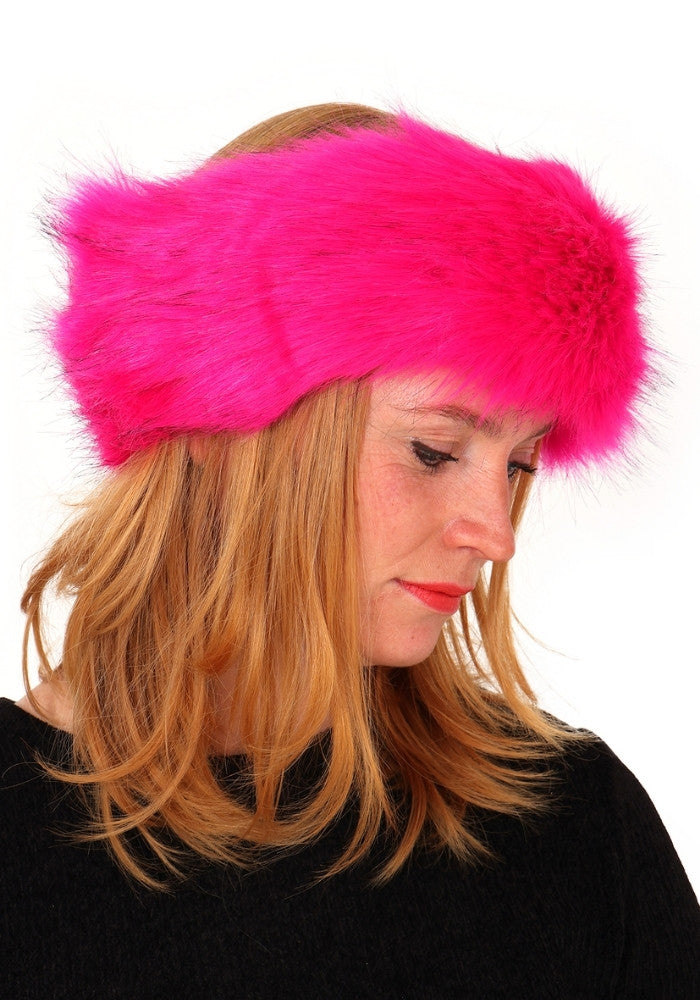 Hoofdband Bont Roze - Festivales