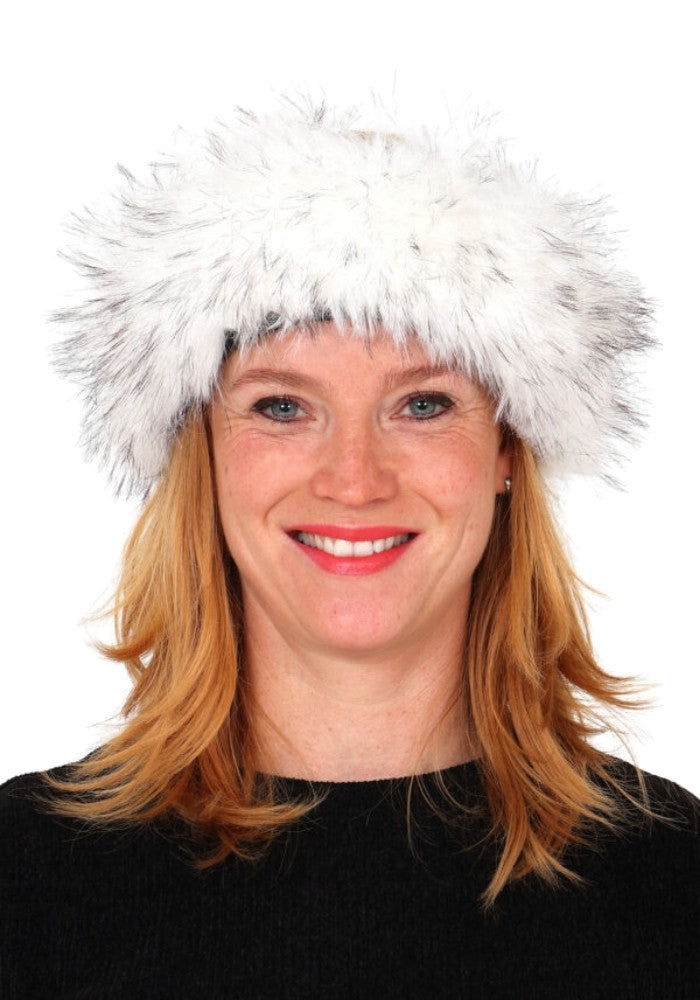 Hoofdband Bont Wit/Zwart - Festivales