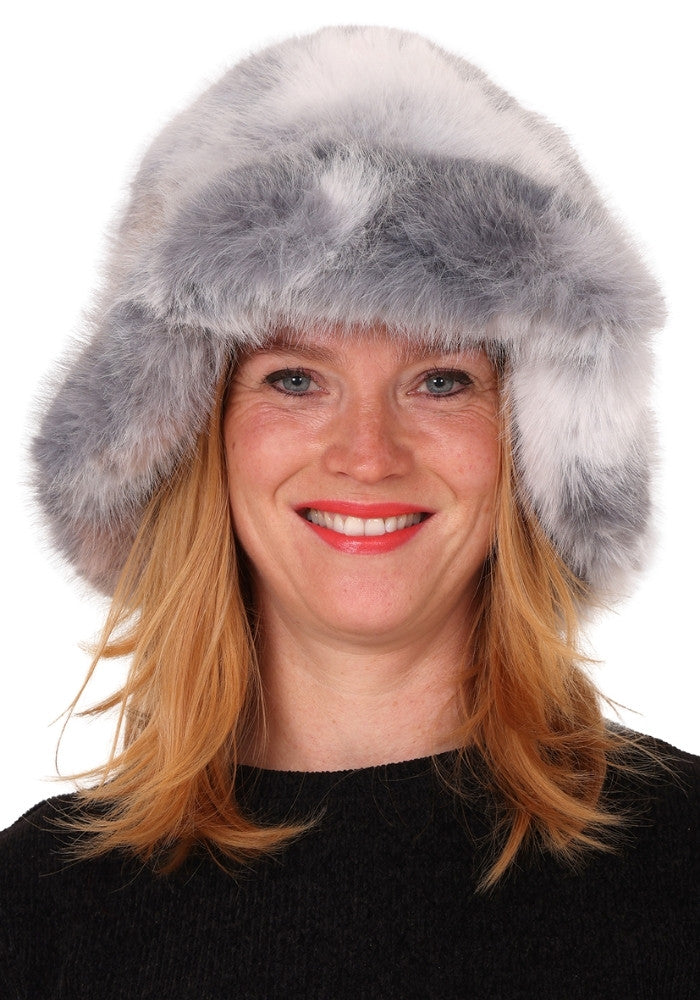 Vissershoed Bont Luxe Grijs - Festivales