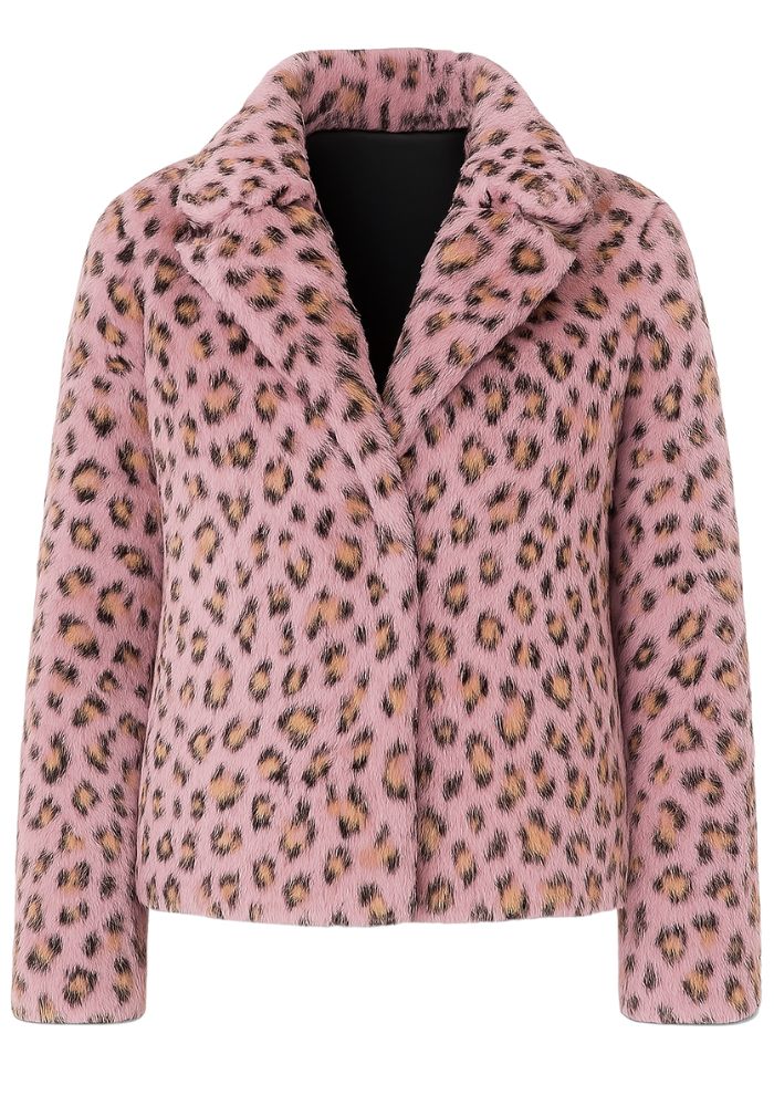 Bontjas Carnaval Dames Panter Roze - Festivales