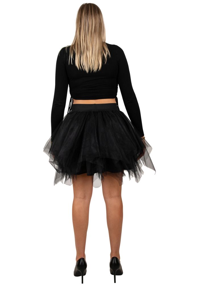 Petticoat Zwart Luxe