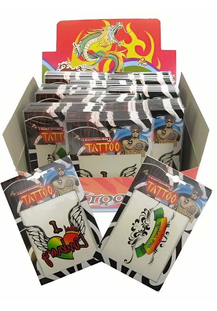Carnaval Tattoo's Limburg 9.5x11cm - Random 1pcs - Festivales