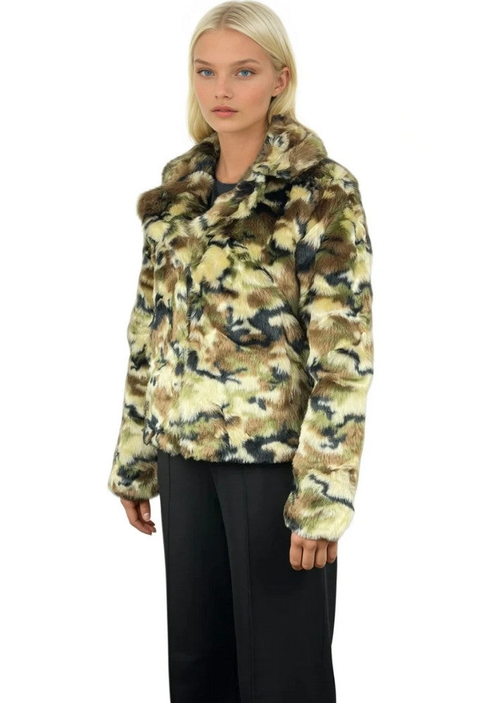 Bontjas Camouflage Dames - Festivales