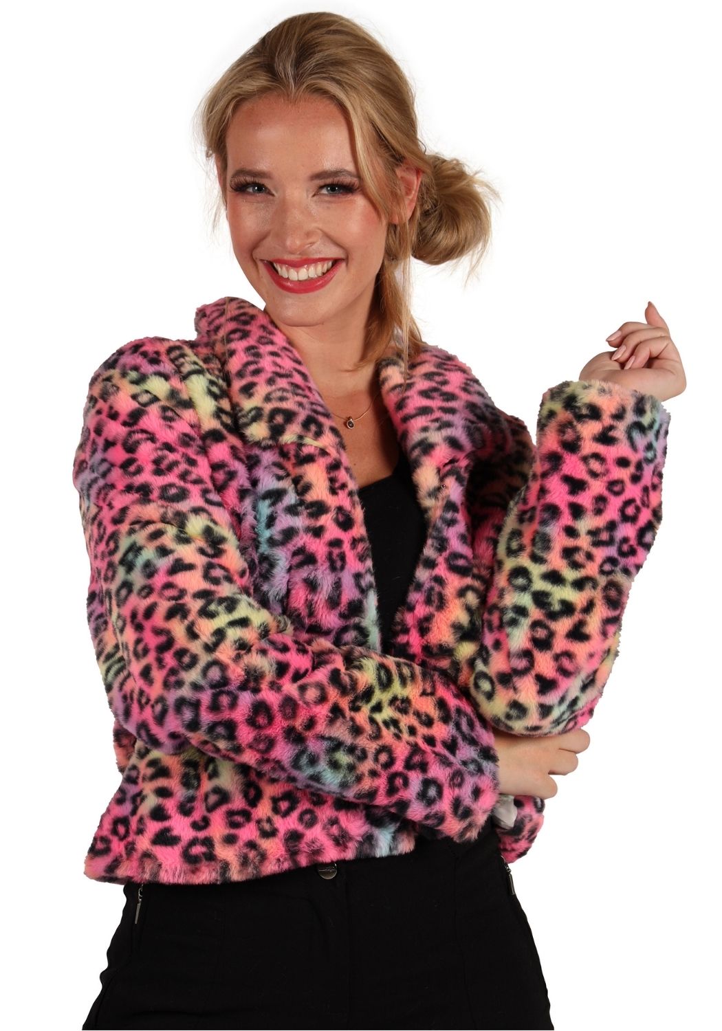 Bontjas Carnaval Dames Animal Multi - Festivales