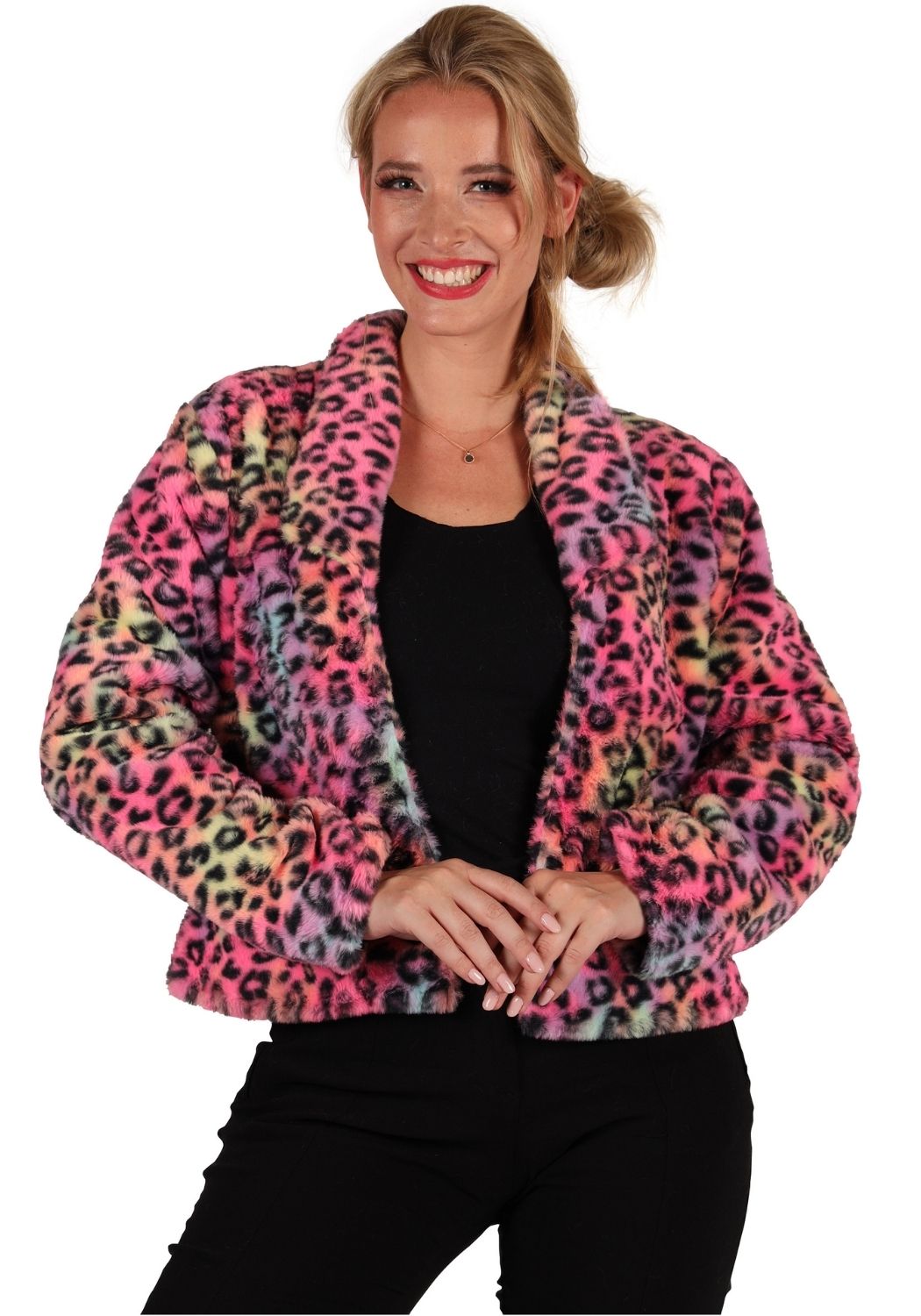 Bontjas Carnaval Dames Animal Multi - Festivales