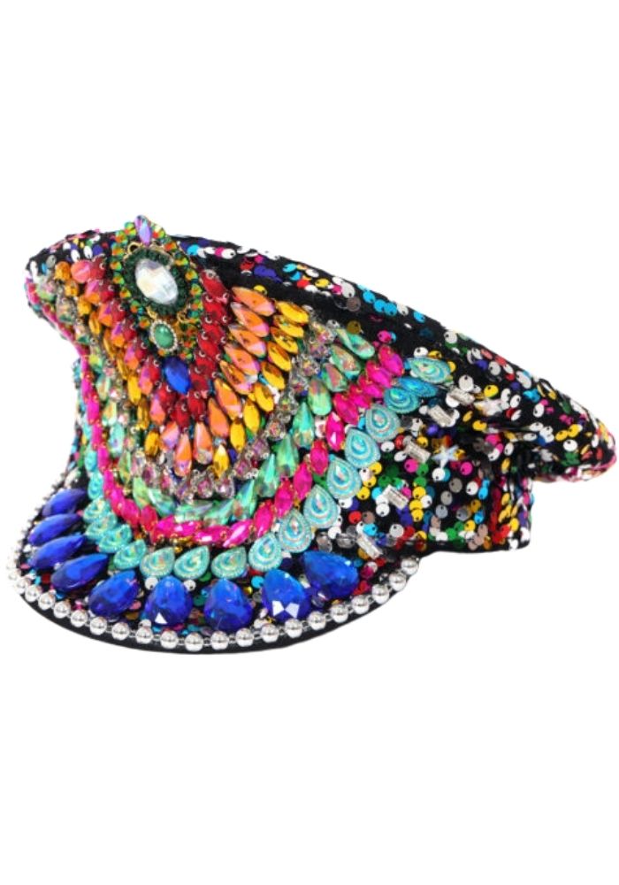 Pet Luxe Regenboog Pailletten Steentjes - Festivales