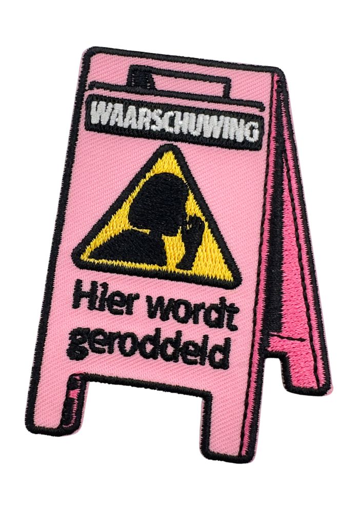 Hier Wordt Geroddeld - Carnavals Embleem - Festivales