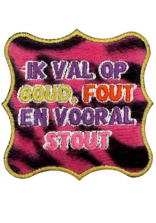 Ik Val Op Stout - Carnavals Embleem - Festivales
