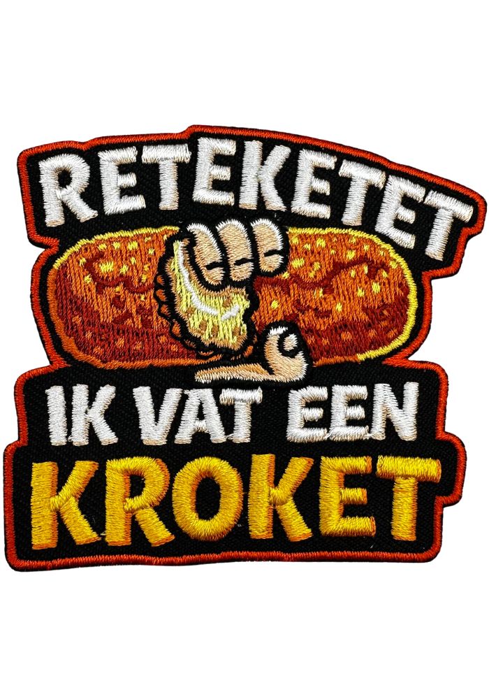 Ik Vat Een Kroket - Carnavals Embleem - Festivales