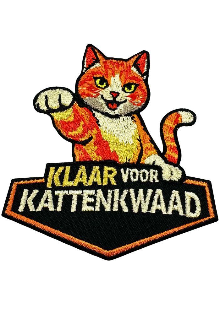 Klaar Voor Kattenkwaad - Carnavals Embleem - Festivales