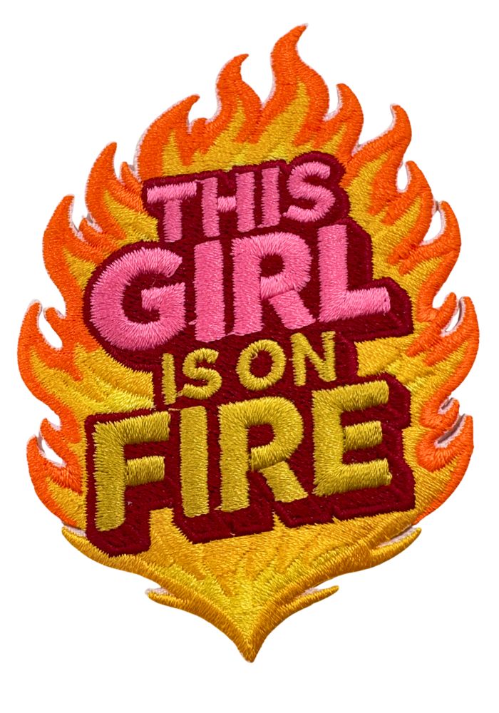 This Girl Is On Fire - Carnavals Embleem - Festivales