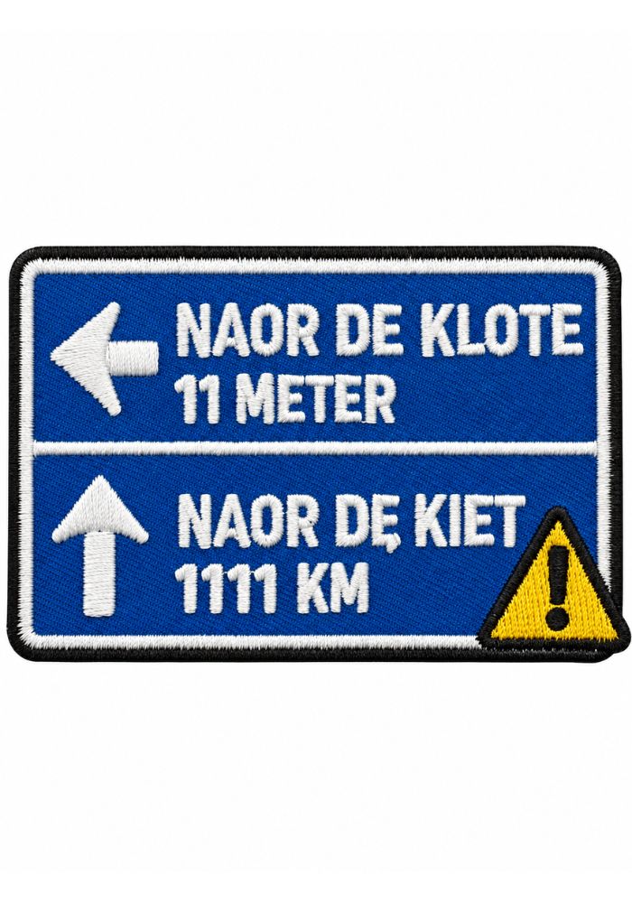 Wegwijzer Verkeersbord - Carnavals Embleem - Festivales